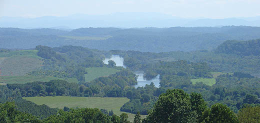 Bays Mountain :: Base from North : After :: &copy;2005 DiscoverKingsport.com