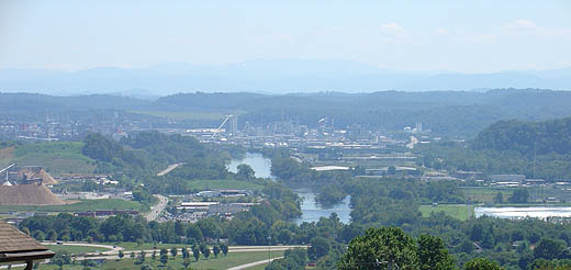 Bays Mountain :: Base from North : Before :: &copy;2005 DiscoverKingsport.com